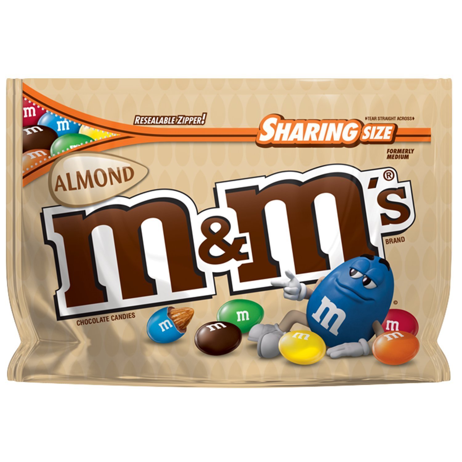Amazon | M&M's (New-Sharing サイズ) (アーモンド) [並行輸入品